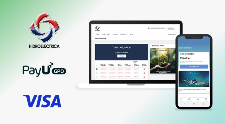 Hidroelectrica anunță lansarea plăților cu cardul în aplicația iHidro