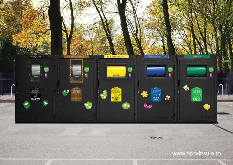 Eco-insule digitalizate pentru colectarea separată deșeurilor