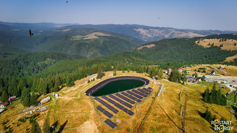 Restart Energy a finalizat un proiect fotovoltaic pentru compania Teleferic Cindrel, administrator al domeniului de schi Păltiniș Arena 