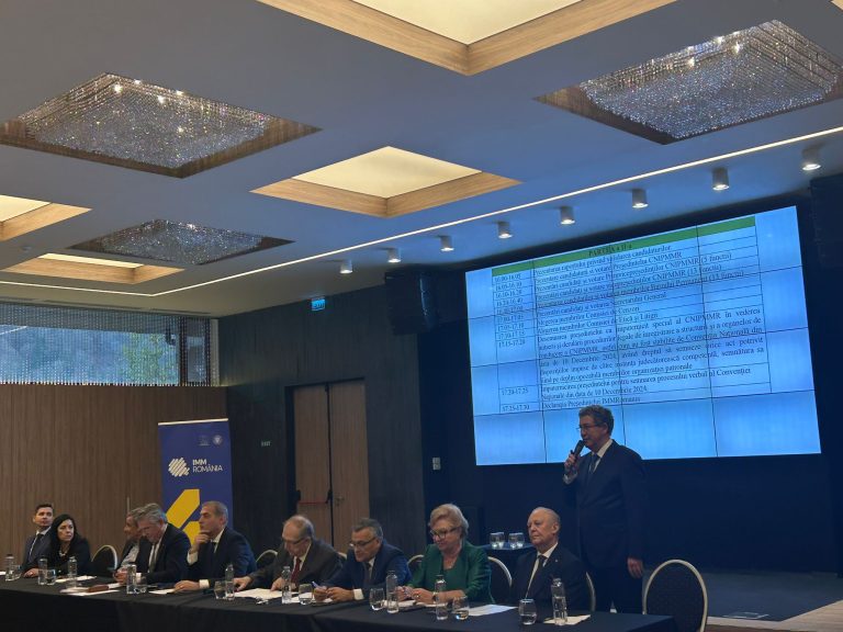 Noua conducere aleasă a IMM România