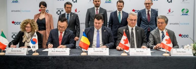 Nuclearelectrica și consorțiul internațional Candu Energy Inc. semnează contractul de Inginerie, Procurare și Construcție (EPC) pentru avansarea retehnologizării Unității 1 a CNE Cernavodă