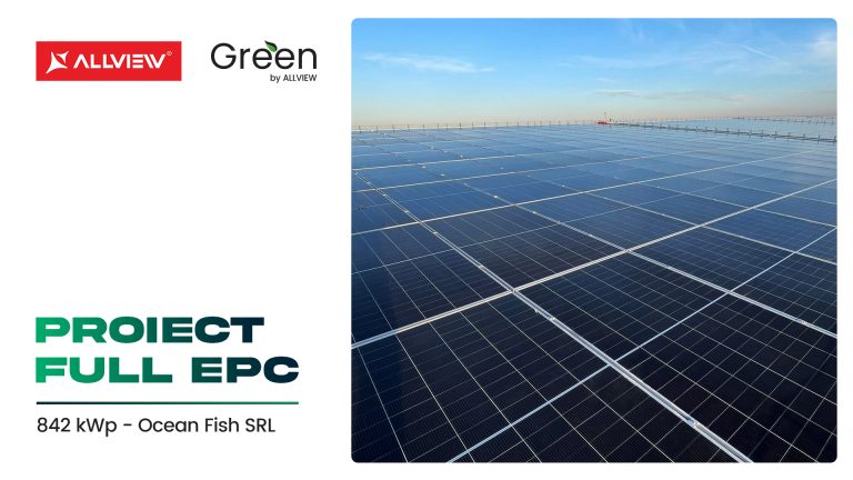 Sistem fotovoltaic finalizat de Visual Fan pentru Ocean Fish SRL
