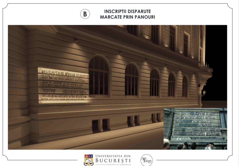 Studii tehnice și soluții pentru restaurarea și consolidarea Universității din București