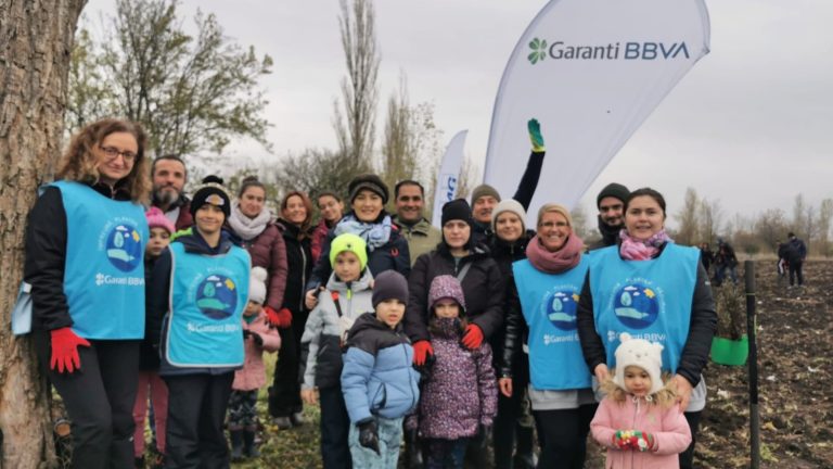 Pădurea Garanti BBVA a ajuns la 6.200 de arbori plantați