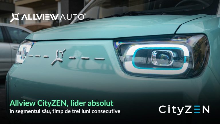 Allview CityZEN, lider absolut, de trei luni consecutive, în segmentul său