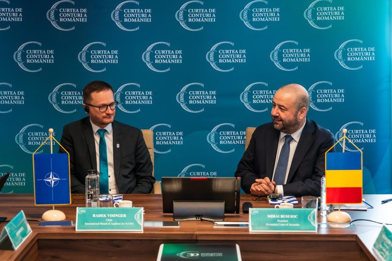 Vizita domnului Radek Visinger, Președintele Consiliului Internațional al Auditorilor pentru NATO (IBAN), la Curtea de Conturi a României
