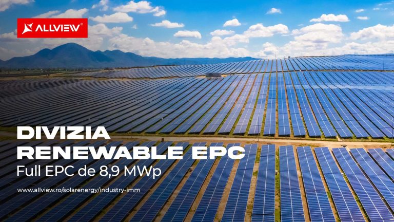 Parc fotovoltaic în Reșița, cu o putere de aproximativ 8,9 MWp