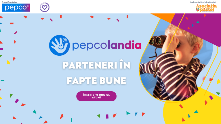 Pepco România oferă 100 de granturi pentru educație non-formală prin programul Pepcolandia