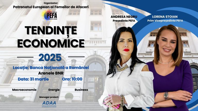 Conferința „Tendințe Economice 2025” – Un reper strategic pentru un an marcat de transformări economice și geopolitice