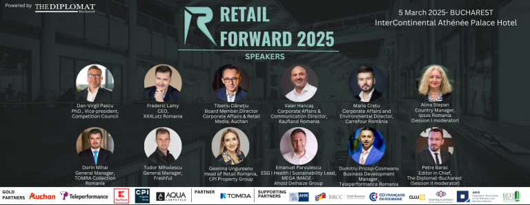 RETAIL FORWARD by The Diplomat-Bucharest – 5 martie, la InterContinental Athénée Palace București