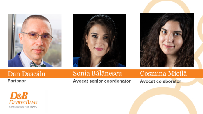 Banner D&B Dan Dascalu, Sonia Balanescu, Cosmina Mieila