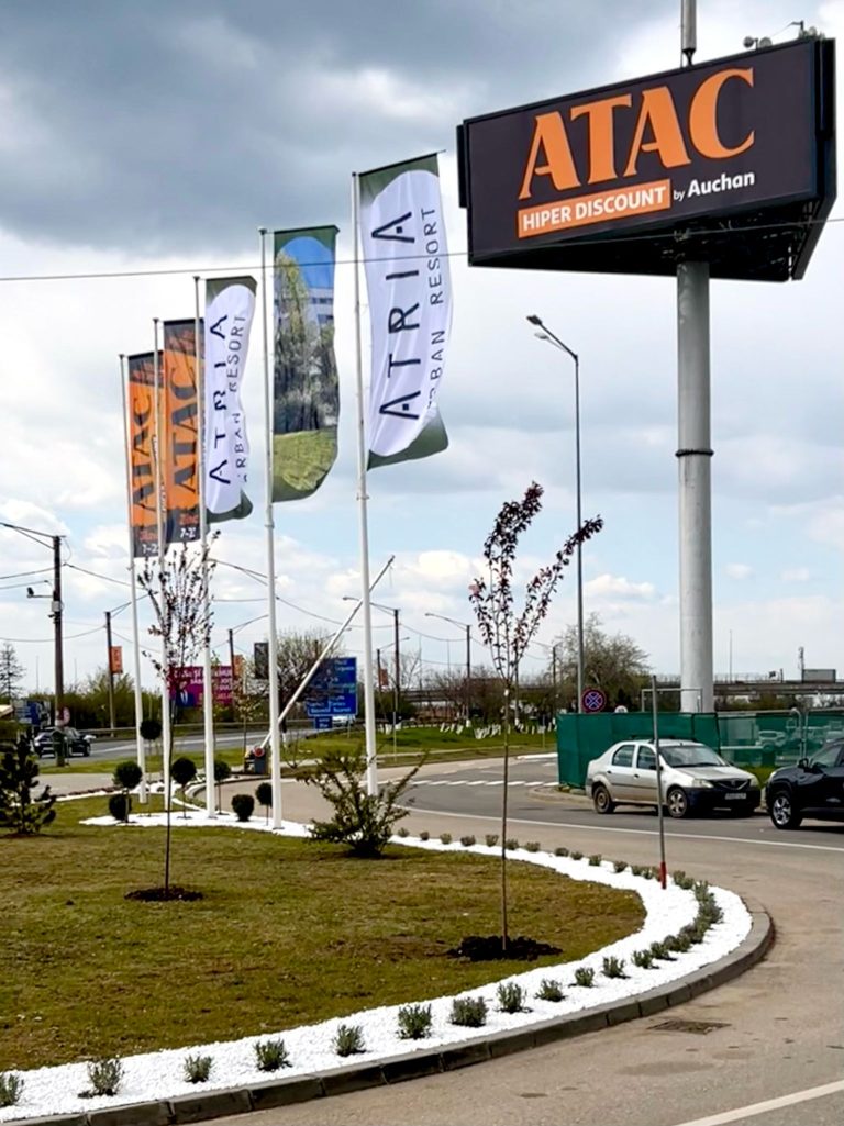 Primul magazin ATAC Hiper Discount by Auchan din București, la o sută de metri de complexul rezidențial Atria Urban Resort