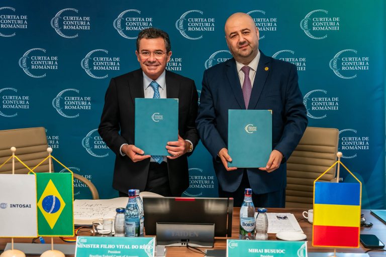 Vizita domnului Vital Do Rêgo Filho, președintele Curții Federale de Conturi din Brazilia și președintele INTOSAI, la Curtea de Conturi a României
