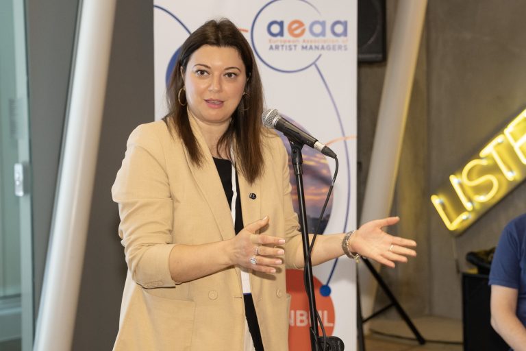 Cristina Uruc, manager Artexim, este noua președintă a European Association of Artist Managers