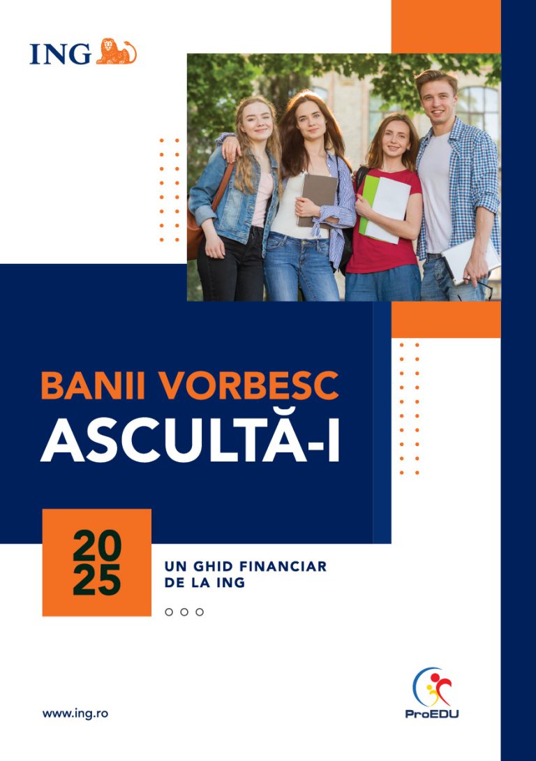 Educație financiară în licee, desfășurată de ING Bank România 