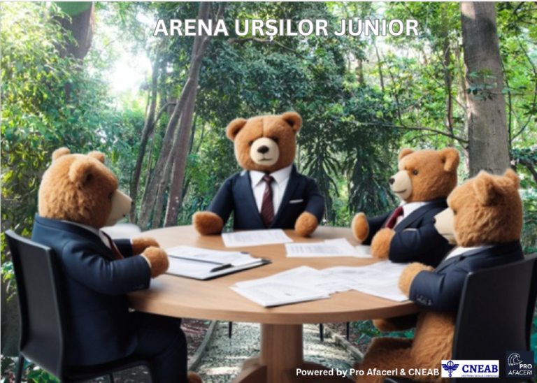 Arena Urșilor Junior 2025 – Generația viitorului antreprenorial se întâlnește la Brașov!