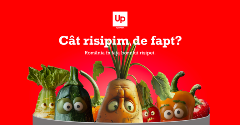 Studiu realizat de Up România în parteneriat cu Reveal Marketing Research: Aproape jumătate dintre români aruncă mâncare gătită