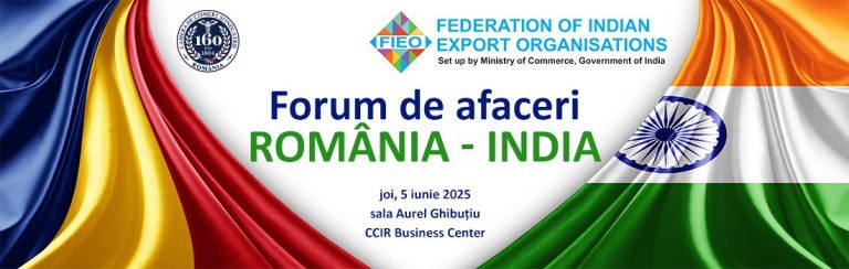Forum de afaceri România – India la CCIR