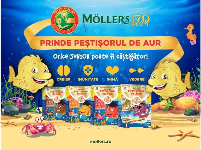 Campanie aniversară prin care brandul Möller’s celebrează 170 de ani