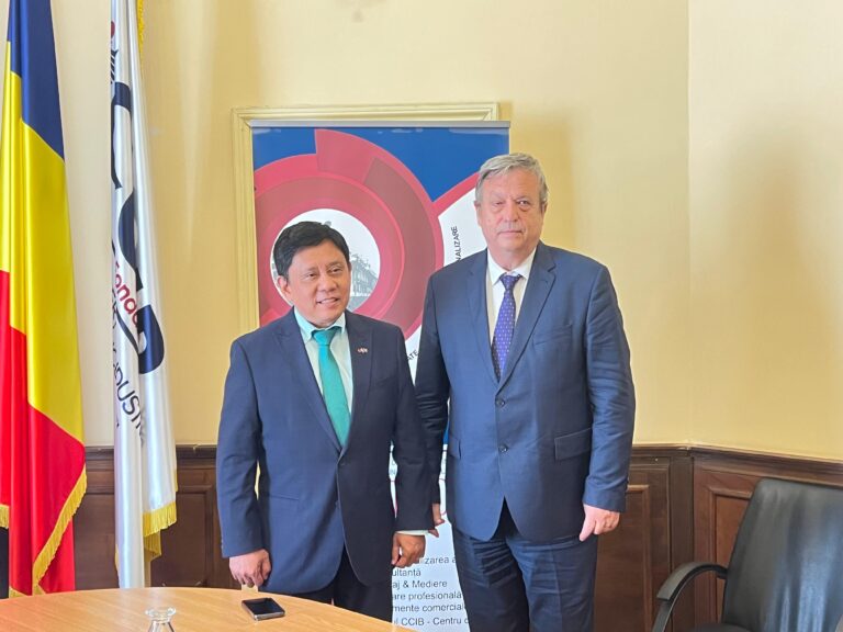 Ambasadorul Republicii Filipine, în vizită de lucru la Camera de Comerț și Industrie București