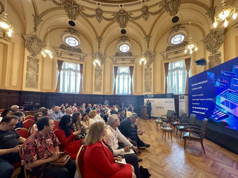 Provocările generate de inteligența artificială, tehnologiile blockchain și automatizarea avansată, în discuție la CCIB