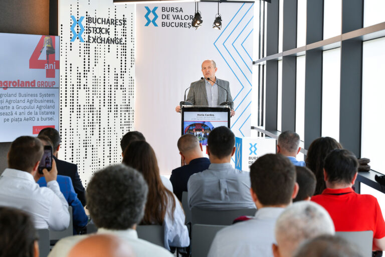 Agroland Business System și Agroland Agribusiness aniversează 4 ani de la listarea pe Bursa de Valori București
