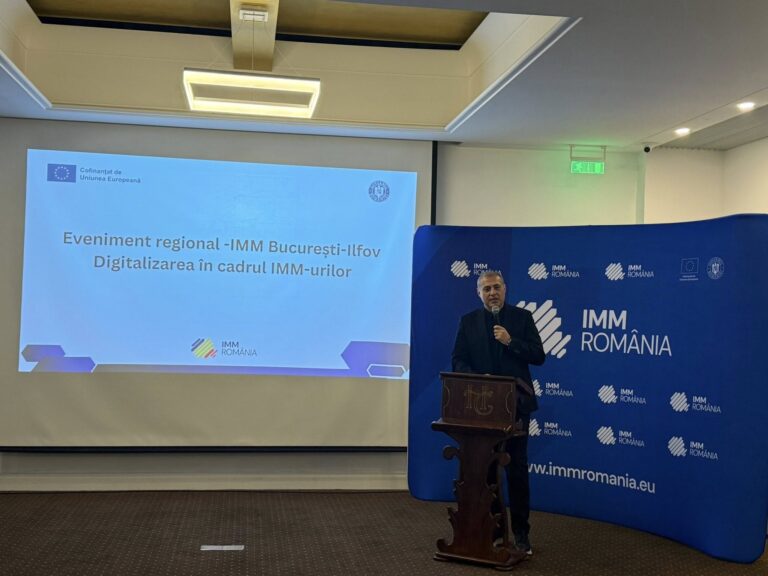 Dialog social despre fiscalitate și digitalizare organizat de IMM România în parteneriat cu IMM București-Ilfov