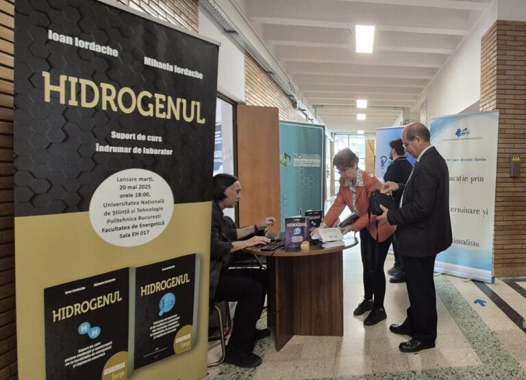 Au fost lansate două noi lucrări pe hidrogen, dedicate studenților