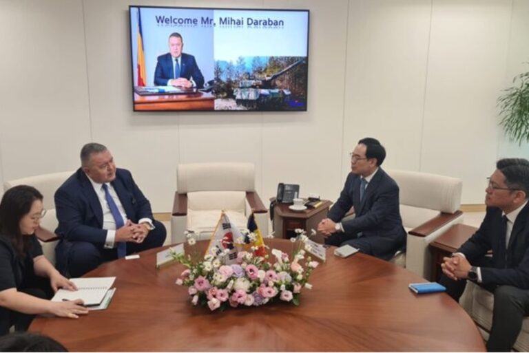 Președintele CCIR, întâlniri strategice la Seul pentru atragerea de investiții în industria de apărare și infrastructura din România