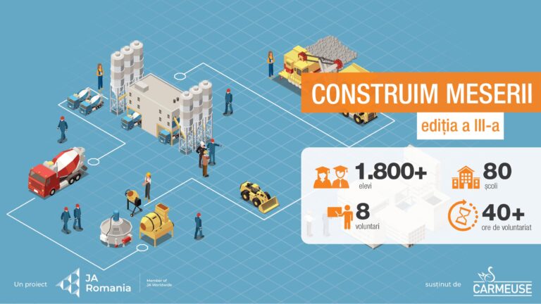 Elevii își dezvoltă competențele pentru viitorul profesional prin proiectul educațional „Construim meserii”