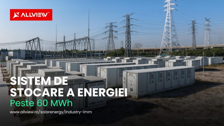 Sistem avansat de stocare a energiei instalat de Visual Fan în localitatea Toplița