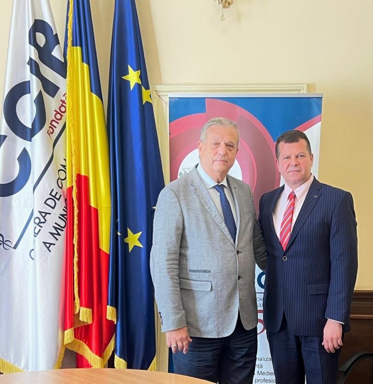 Consulul General al României la Chicago în vizită la Palatul CCIB