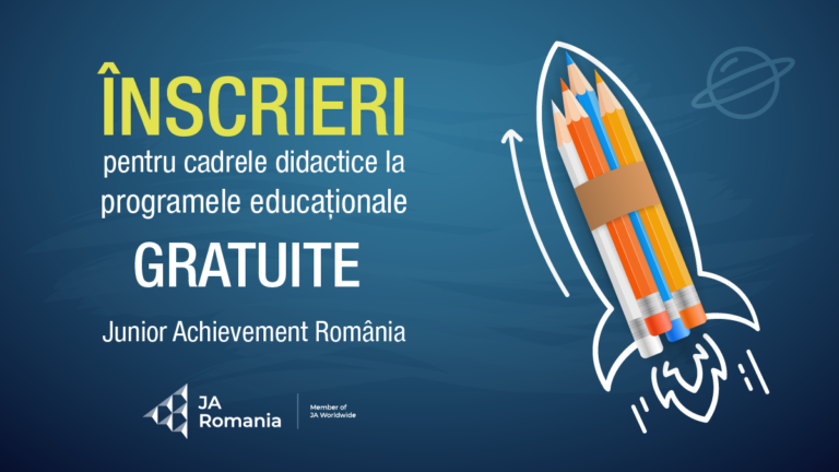 Noi oportunități educaționale pentru profesori, elevi și studenți, prin programele internaționale Junior Achievement, în anul școlar 2025-2026