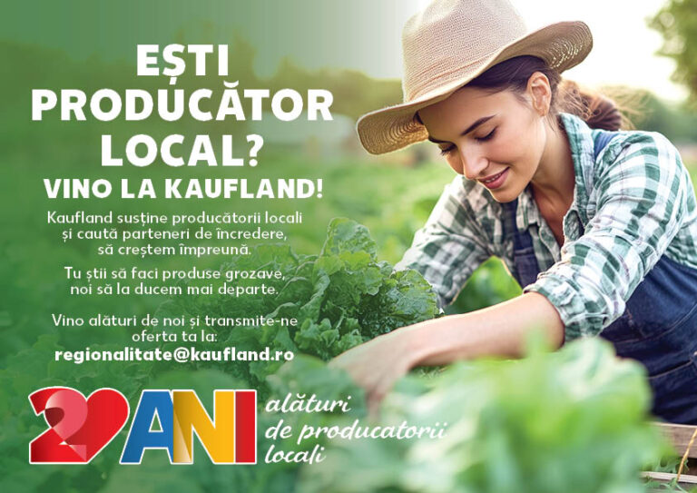 Kaufland România simplifică procesul de achiziții pentru listarea producătorilor locali
