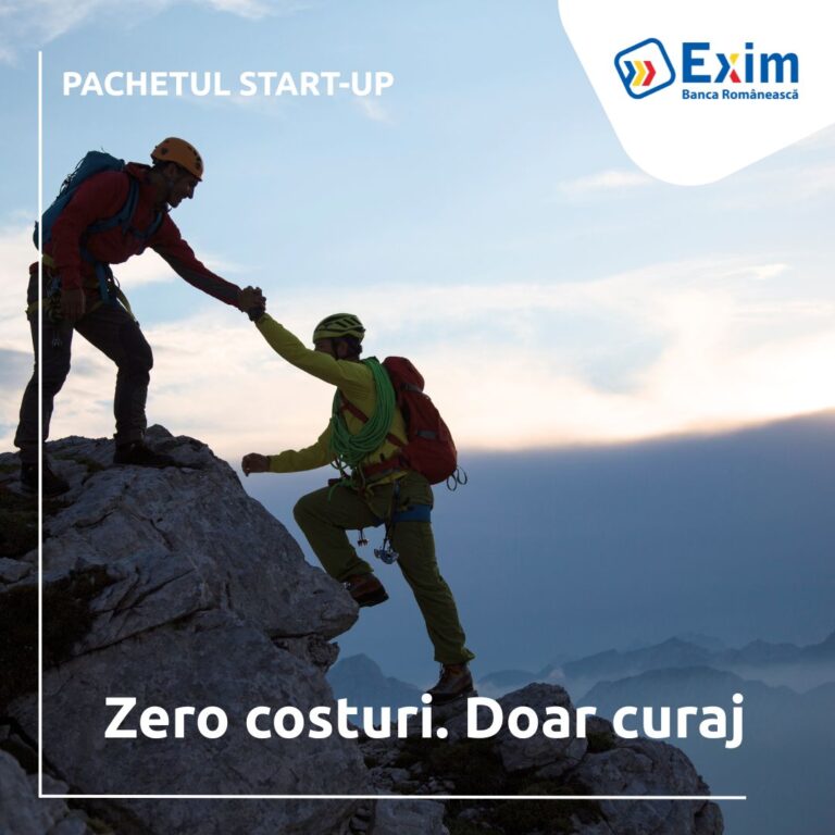 Pachet Start-Up cu servicii gratuite pentru antreprenori în primul an