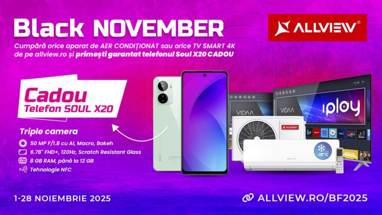 Allview va lansa campania Black November, o nouă abordare a ediției de Black Friday 2025