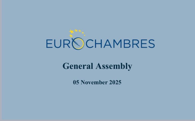 CCIR a preluat un nou mandat ca membru în Consiliul Director al Eurochambres