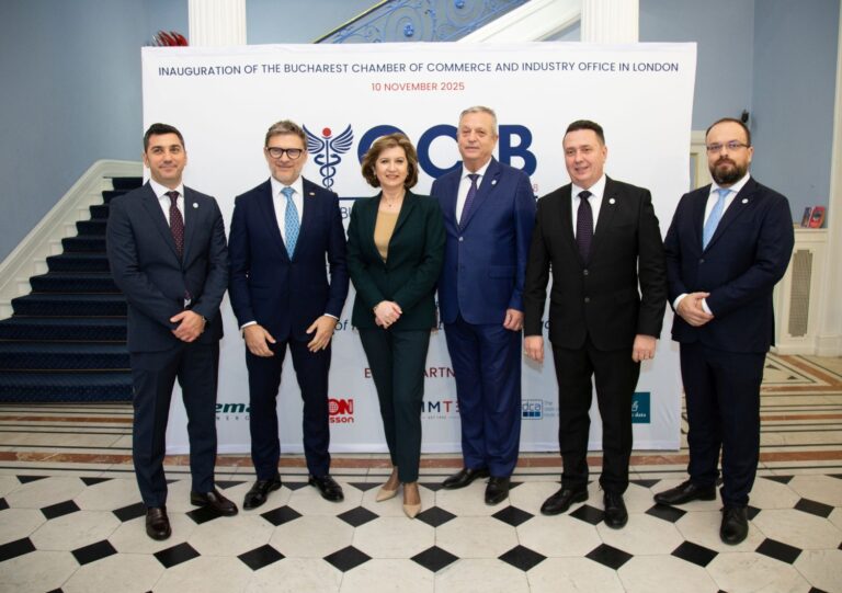 Reprezentanță la Londra a Camerei de Comerț și Industrie București