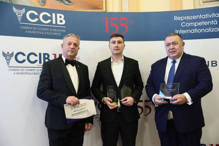 Excelența în afaceri, premiată de CCIB la 𝐓𝐨𝐩𝐮𝐥 𝐟𝐢𝐫𝐦𝐞𝐥𝐨𝐫 𝐝𝐢𝐧 𝐁𝐮𝐜𝐮𝐫𝐞𝐬̗𝐭𝐢