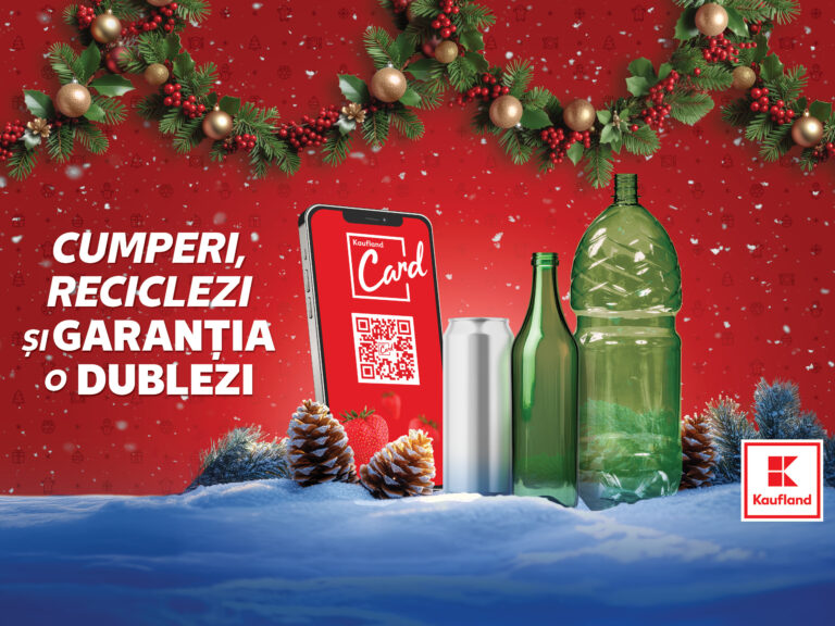 Kaufland România dă startul celei de-a patra ediții a campaniei „Cumperi, reciclezi și garanția o dublezi”