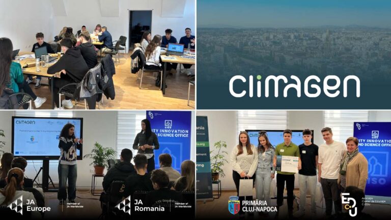 Proiectul european ClimaGen: Viziunea liceenilor asupra viitorului urban al municipiului Cluj-Napoca – un oraș mai verde, mai sustenabil, incluziv și sănătos