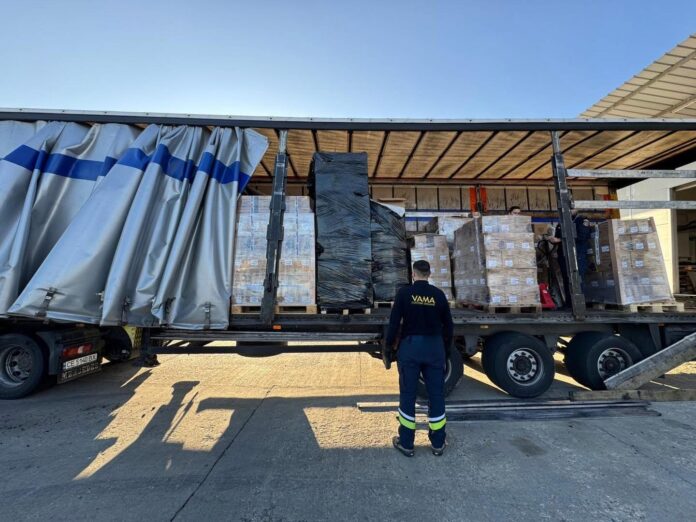 Contrabanda tigarete ©Autoritatea Vamala Româna