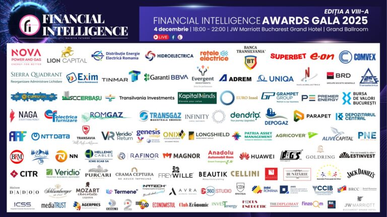 Gala Financial Intelligence Awards 2025 a celebrat cea de-a 18-a aniversare a aderării României la Uniunea Europeană
