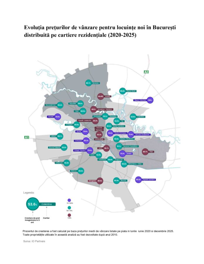 Harta Bucuresti- evolutia preturilor de vanzare_IO