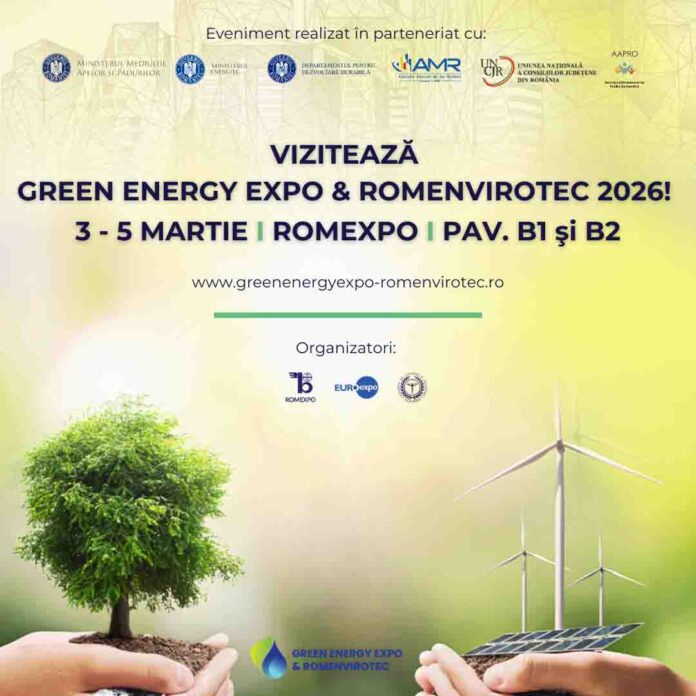 Partenerii instituţionali susţin GREEN ENERGY EXPO & ROMENVIRO