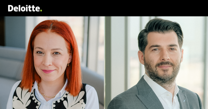 Anca Andrei-Cimbru si Adrian Teampau, Deloitte