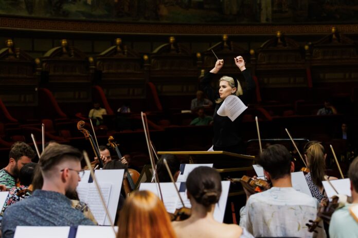 Ana Spasovska. Masterclass Dirijat - Concursul Enescu 2024 © Petrica Tanase